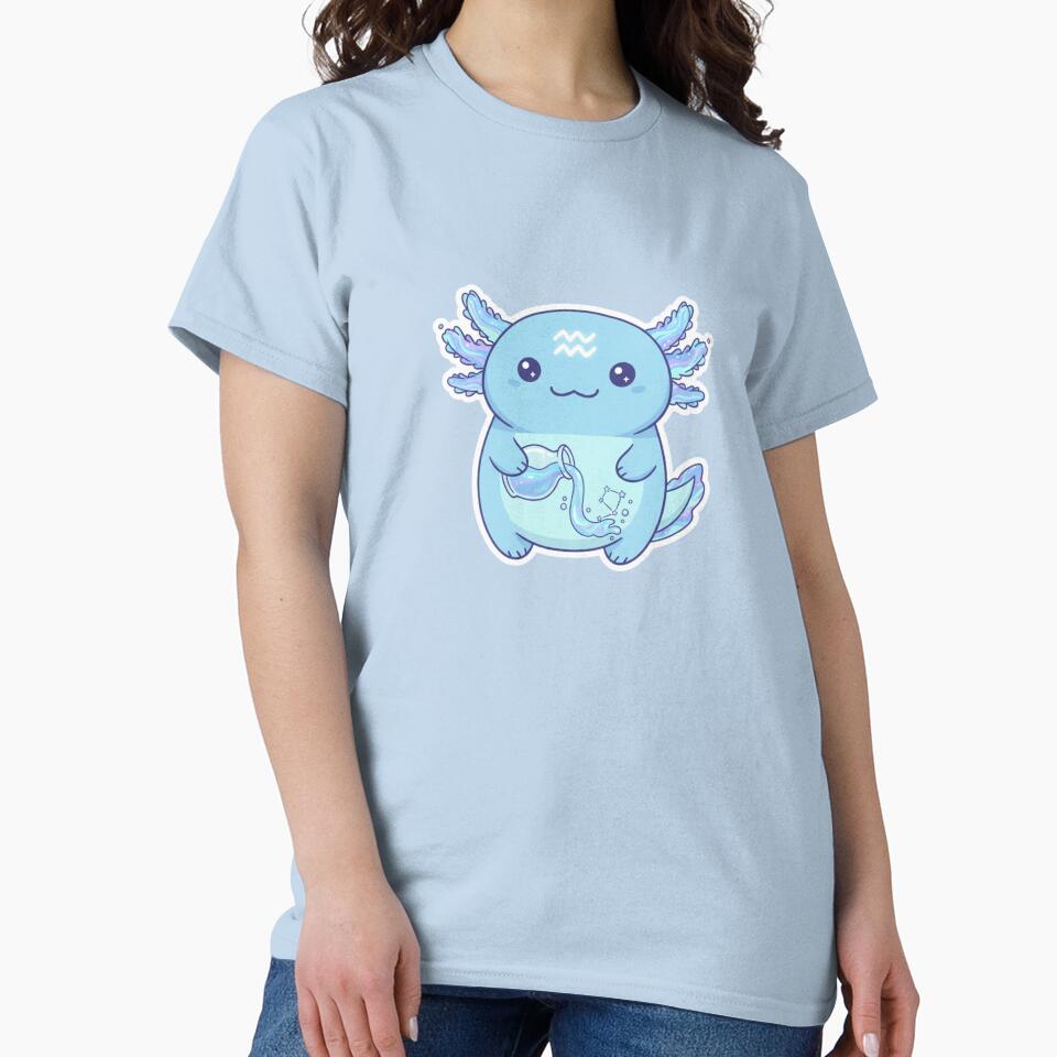 Aquarius Axolotl by WickedAxolotls T-Shirts, Hoodie, Sweatshirt | BlankRebels.com (Image 2)