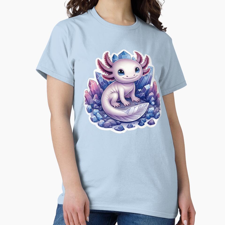 Axolotl Art #145 | Axolotl Lovers by ksgraphics222 T-Shirts, Hoodie, Sweatshirt | BlankRebels.com (Image 2)