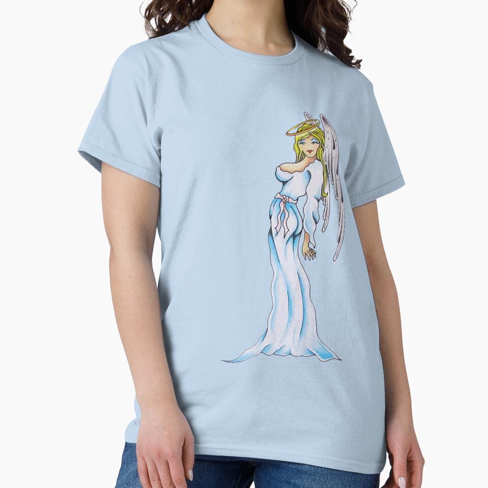 Angel Girl by Aarron Laidig T-Shirts, Hoodie, Sweatshirt | BlankRebels.com (Image 2)