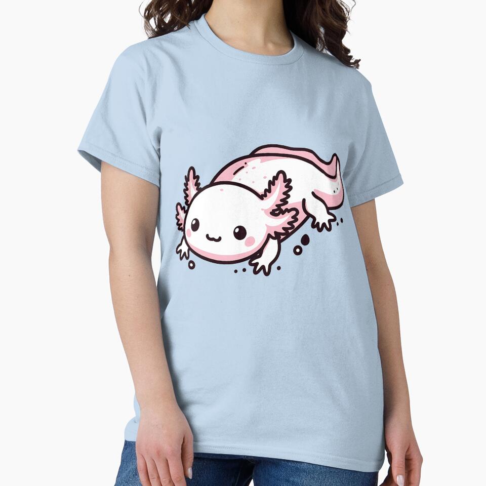 Axolotl Art #122 | Axolotl Lovers by ksgraphics222 T-Shirts, Hoodie, Sweatshirt | BlankRebels.com (Image 2)