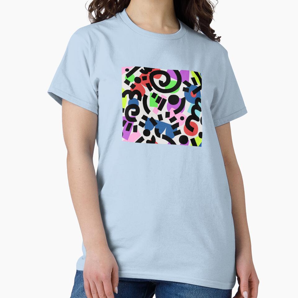 Colorful abstract hand drawn pattern by merupa T-Shirts, Hoodie, Sweatshirt | BlankRebels.com (Image 2)