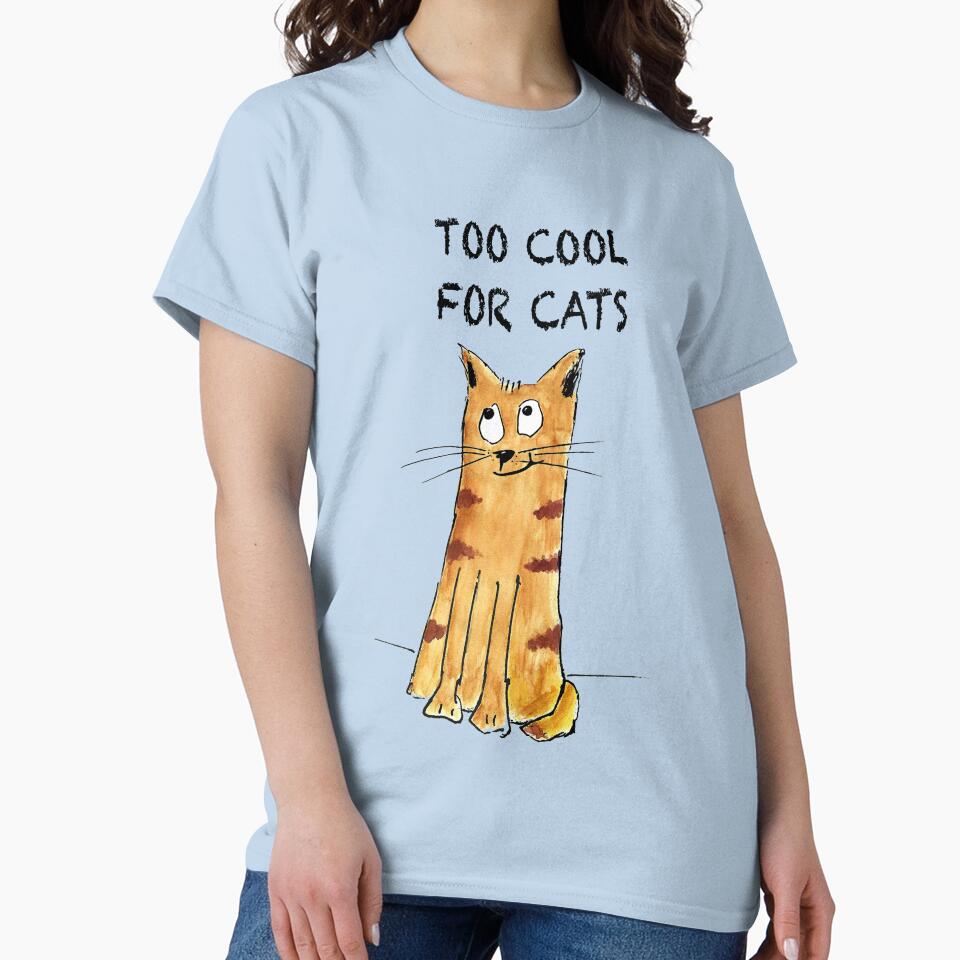 Too cool for Cats Jazz Cat by iancoppack T-Shirts, Hoodie, Sweatshirt | BlankRebels.com (Image 2)