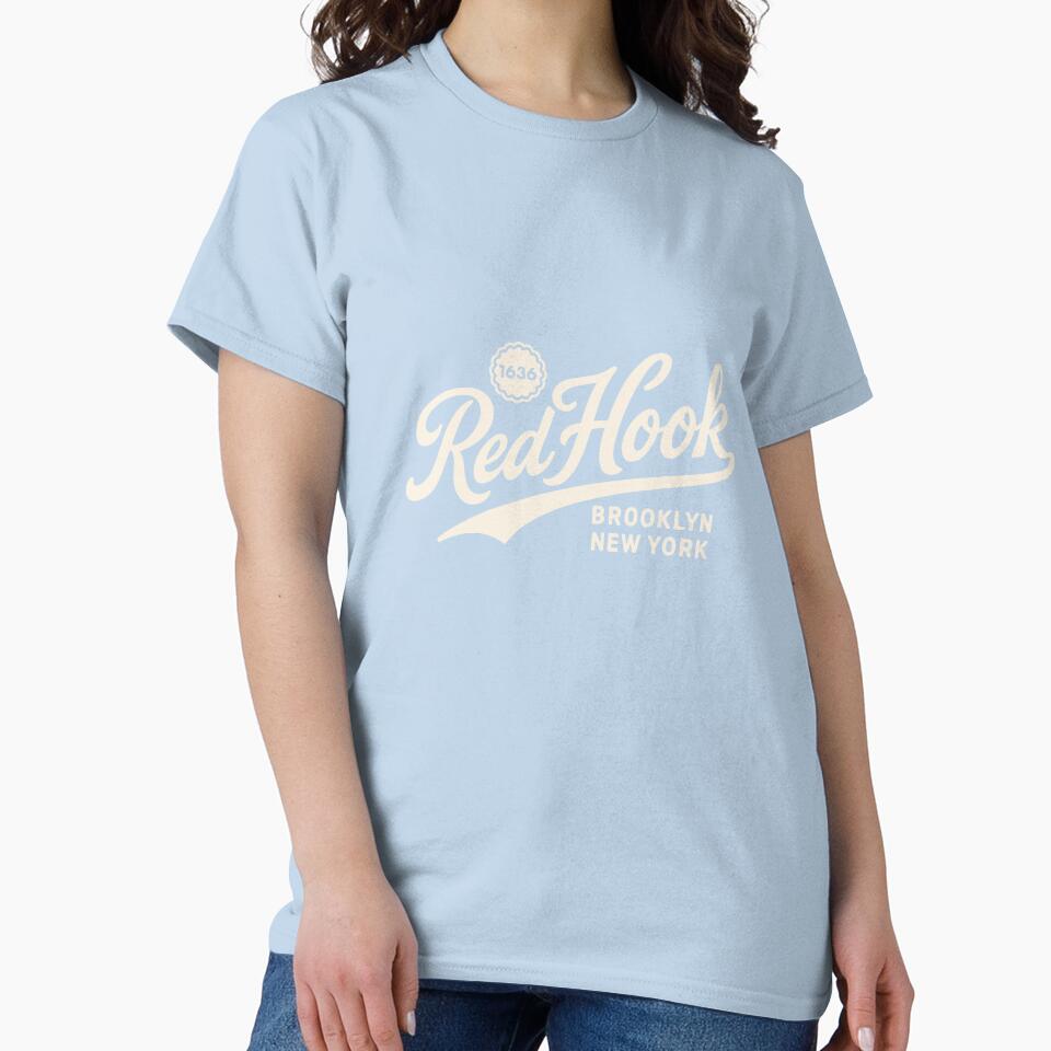 Red Hook Brooklyn Lettering by Boogosh T-Shirts, Hoodie, Sweatshirt | BlankRebels.com (Image 2)