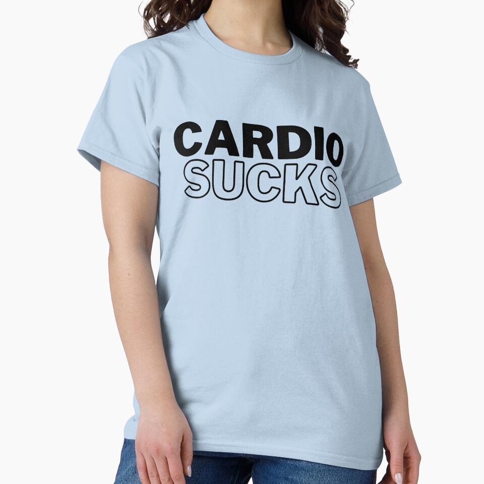 CARDIO SUCKS by vishwajeetkhot T-Shirts, Hoodie, Sweatshirt | BlankRebels.com (Image 2)