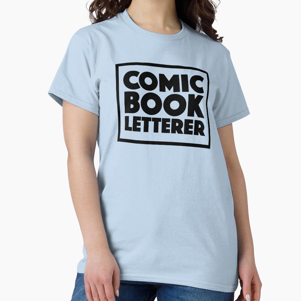 Comic Book Letterer by ACPgear T-Shirts, Hoodie, Sweatshirt | BlankRebels.com (Image 2)