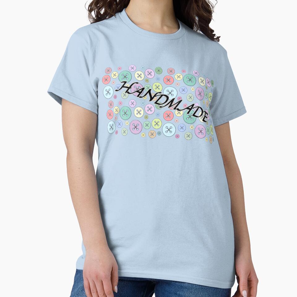 Handmade, Buttons All Around by Elinda96 T-Shirts, Hoodie, Sweatshirt | BlankRebels.com (Image 2)