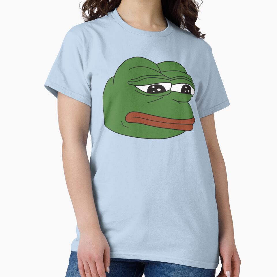 Pepe the frog - Sad frog by pepe-leaker T-Shirts, Hoodie, Sweatshirt | BlankRebels.com (Image 2)