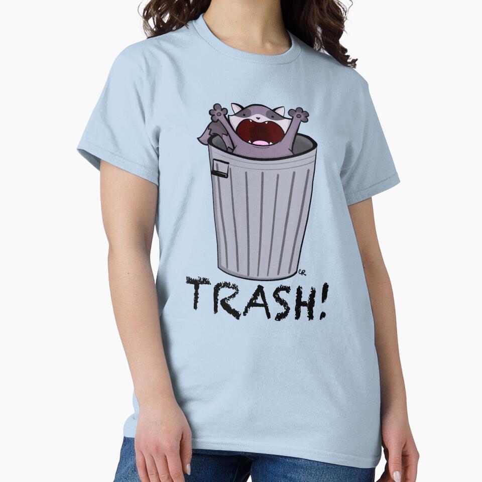 TRASH by ChristieCoxArt T-Shirts, Hoodie, Sweatshirt | BlankRebels.com (Image 2)