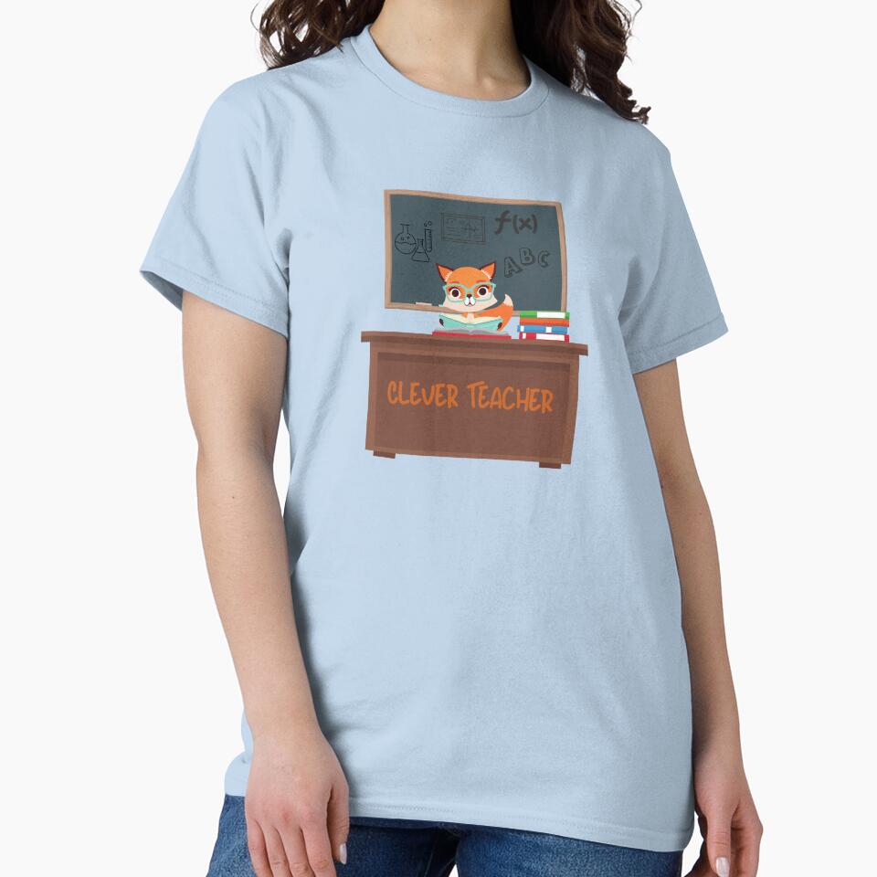 Teacher Appreciation week: Fox Clever teacher by Ka819 T-Shirts, Hoodie, Sweatshirt | BlankRebels.com (Image 2)