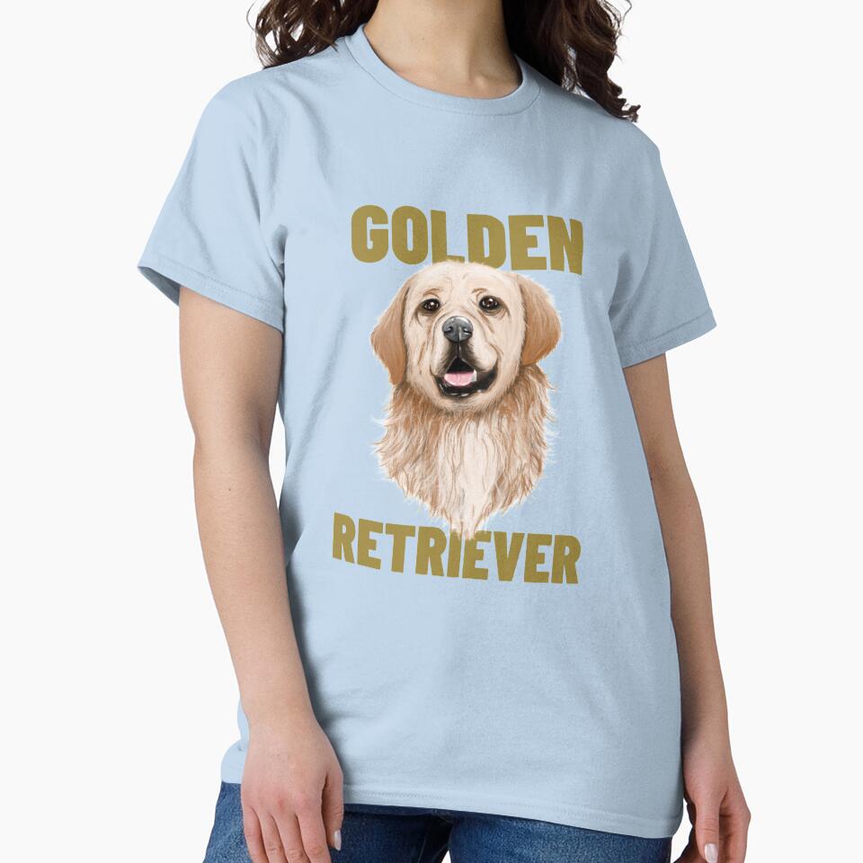 Proud Golden Retriever Mom by DiensDesign T-Shirts, Hoodie, Sweatshirt | BlankRebels.com (Image 2)