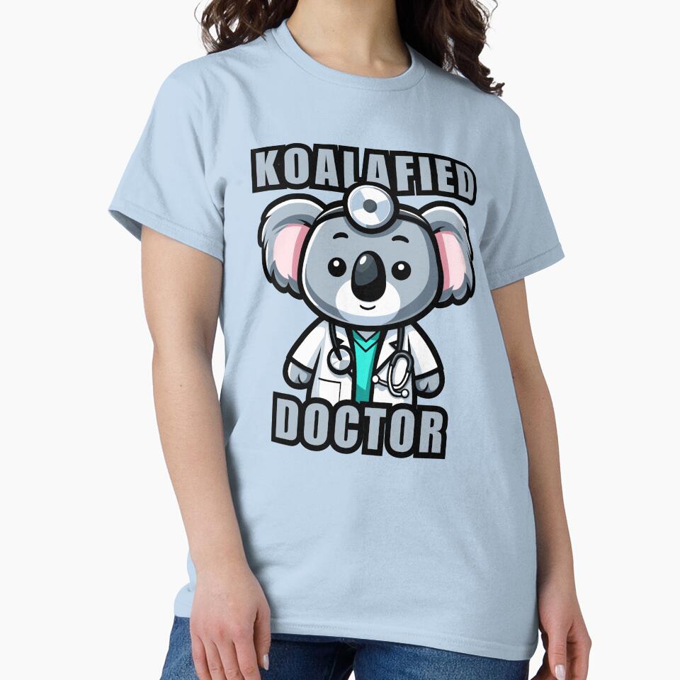 Koalafied Doctor by cave-canvas T-Shirts, Hoodie, Sweatshirt | BlankRebels.com (Image 2)