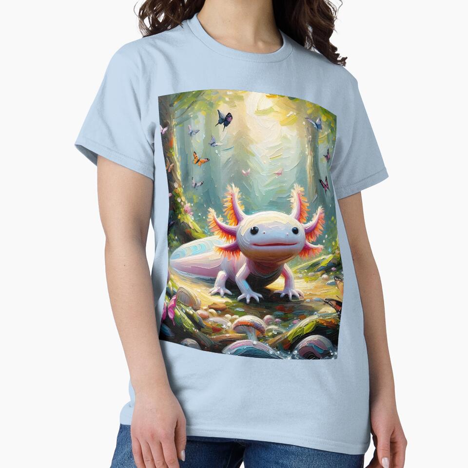 Axolotl Art #178 | Axolotl Lovers by ksgraphics222 T-Shirts, Hoodie, Sweatshirt | BlankRebels.com (Image 2)