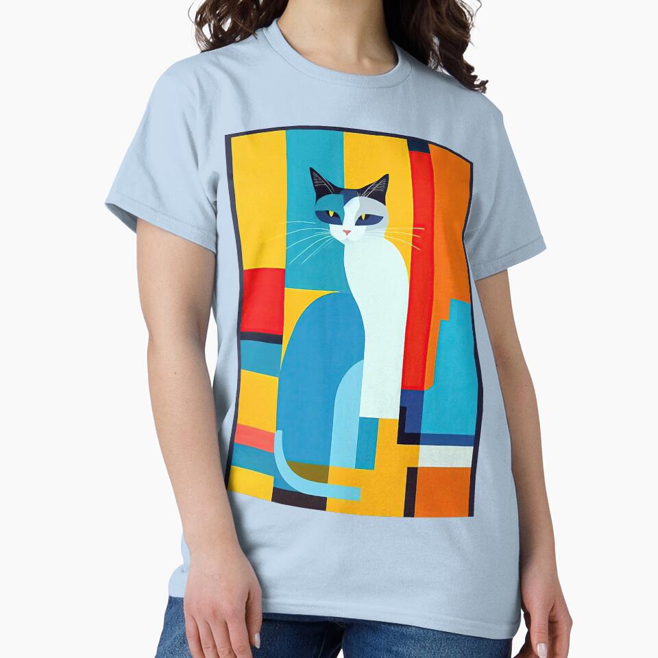 Cool Boho Cat Design by bobbi-gyre T-Shirts, Hoodie, Sweatshirt | BlankRebels.com (Image 2)