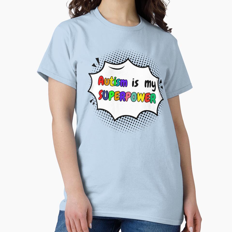 Autism is my superpower by Awiseowl T-Shirts, Hoodie, Sweatshirt | BlankRebels.com (Image 2)