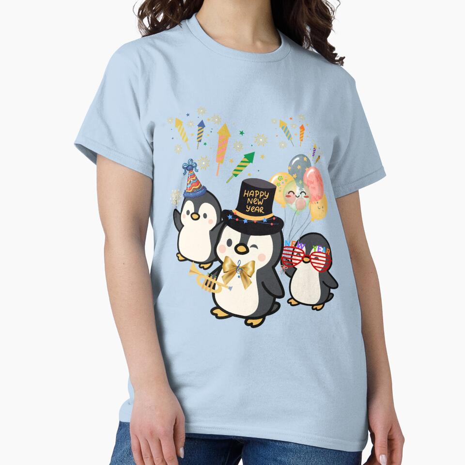 Tux New Year by Liz Redbrake T-Shirts, Hoodie, Sweatshirt | BlankRebels.com (Image 2)