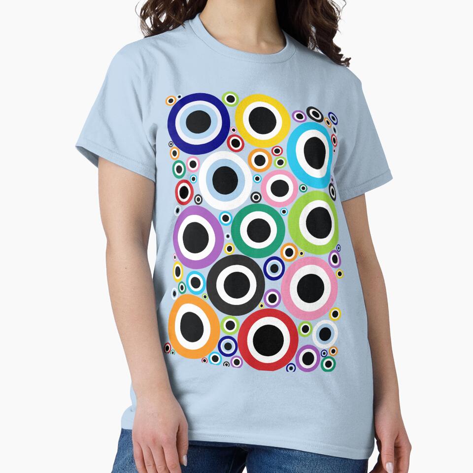 All kinds of protection - Evil eye pattern by BenCreator T-Shirts, Hoodie, Sweatshirt | BlankRebels.com (Image 2)