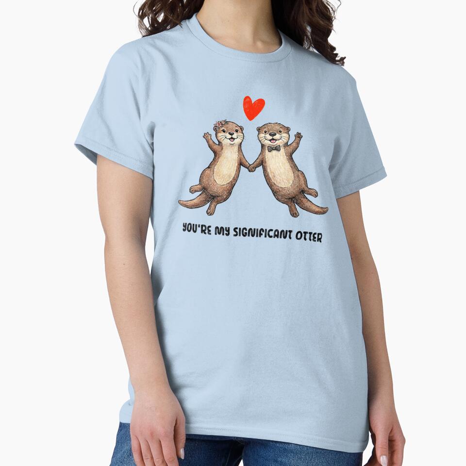 Significant Otter by V_99bydesign T-Shirts, Hoodie, Sweatshirt | BlankRebels.com (Image 2)