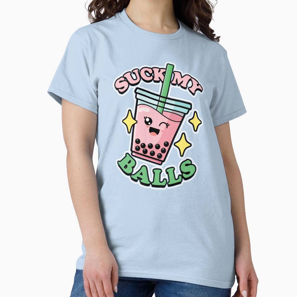 Suck My Balls - Boba tea by ninthstreet T-Shirts, Hoodie, Sweatshirt | BlankRebels.com (Image 2)