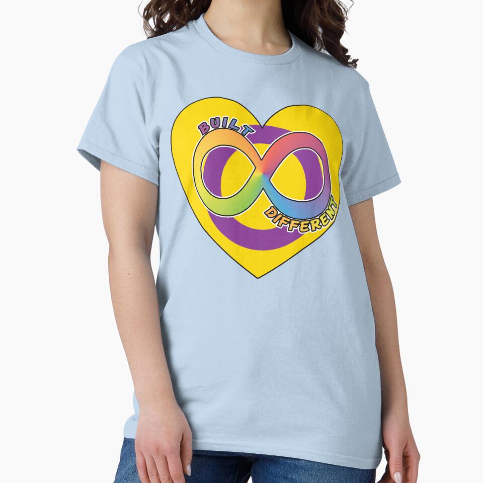 Built Different | Neurodivergent + Intersex Pride by Cryptid-Ohio T-Shirts, Hoodie, Sweatshirt | BlankRebels.com (Image 2)