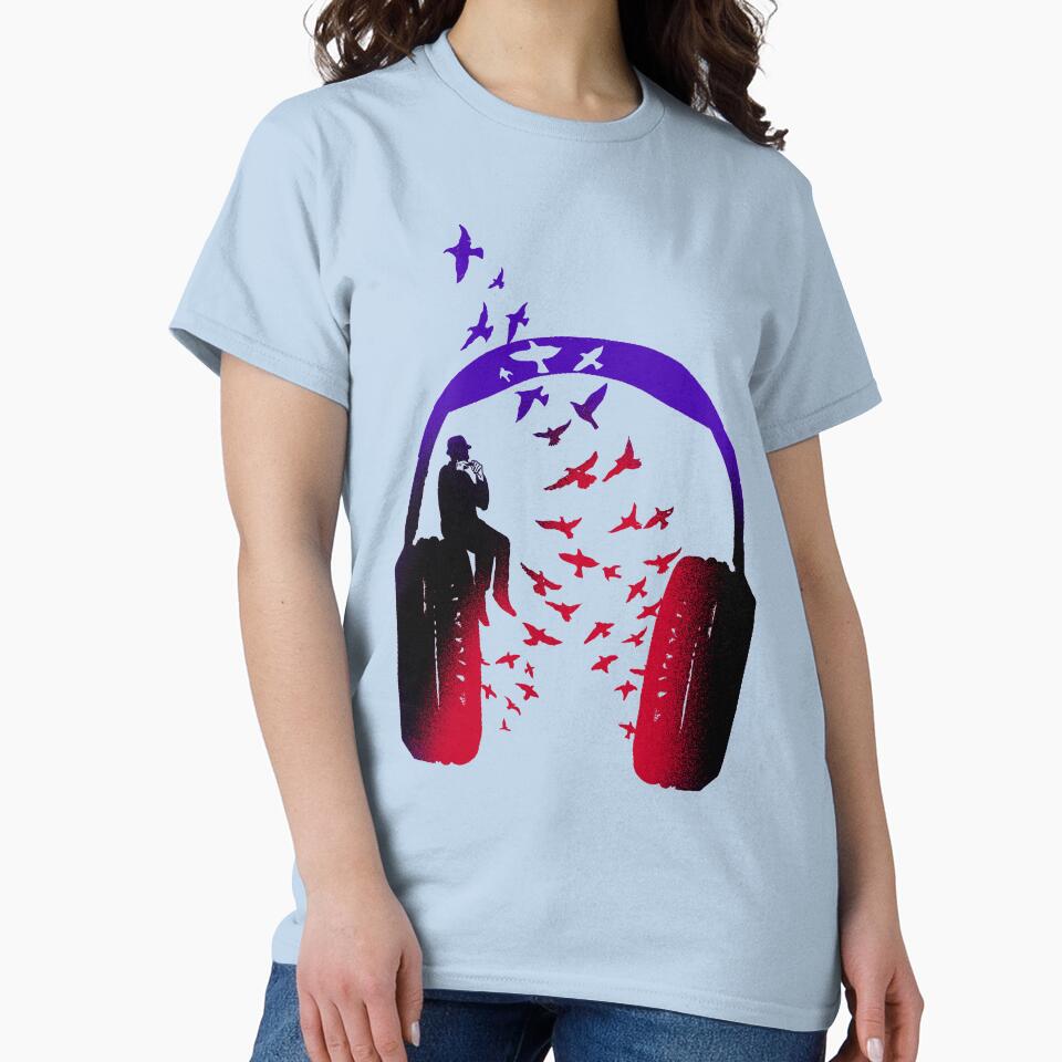 Headphone Music Harmonica by barmalisiRTB T-Shirts, Hoodie, Sweatshirt | BlankRebels.com (Image 2)