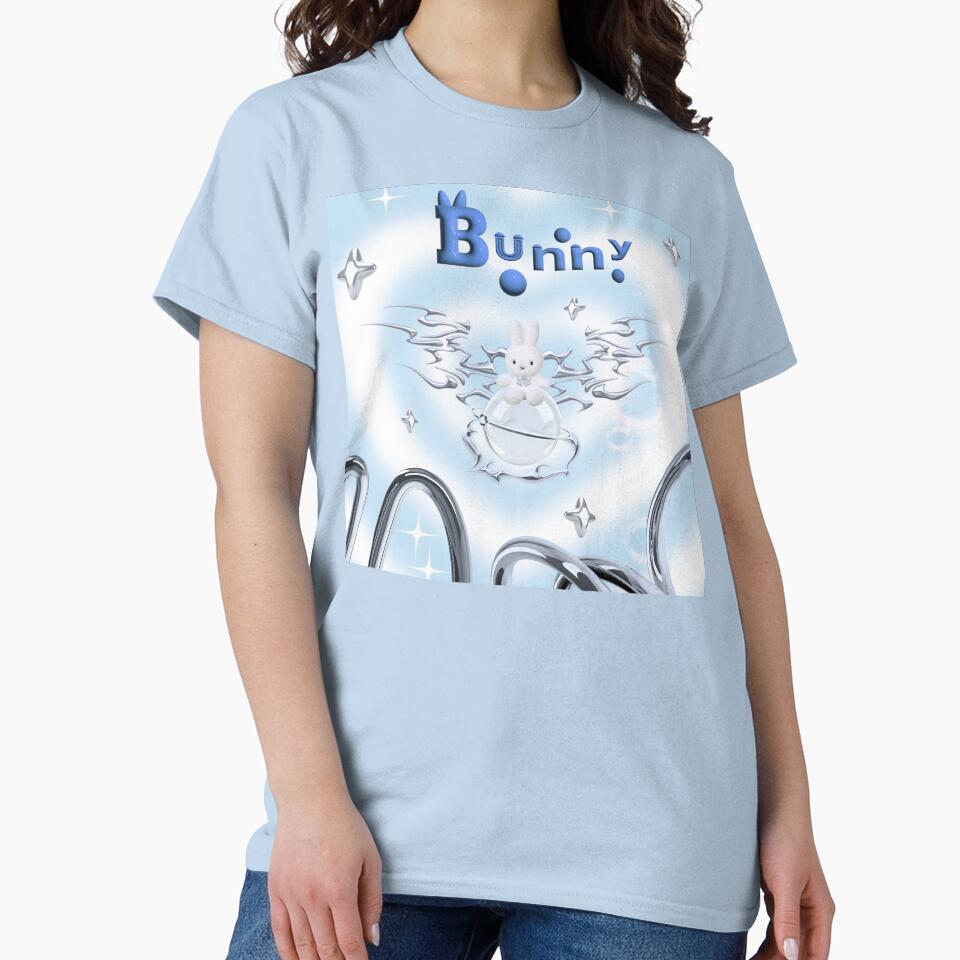 Y2k Cute Bunny Cyber Core by Cyber-Cyanide T-Shirts, Hoodie, Sweatshirt | BlankRebels.com (Image 2)