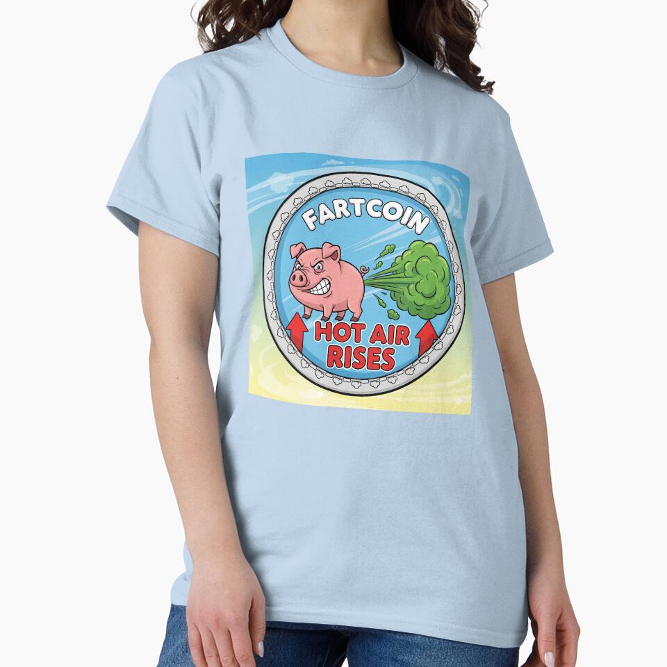 Fartcoin Pig by CryptoThreads4 You T-Shirts, Hoodie, Sweatshirt | BlankRebels.com (Image 2)