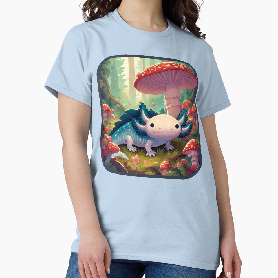 Axolotl Art #53 | Axolotl Lovers by ksgraphics222 T-Shirts, Hoodie, Sweatshirt | BlankRebels.com (Image 2)