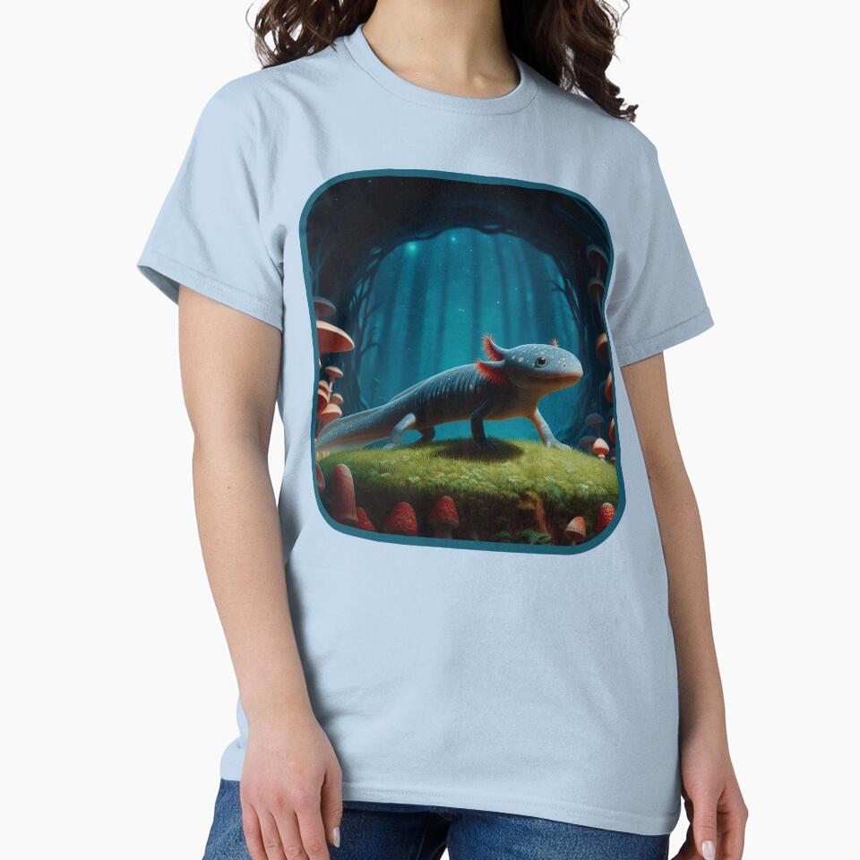 Axolotl Art #46 | Axolotl Lovers by ksgraphics222 T-Shirts, Hoodie, Sweatshirt | BlankRebels.com (Image 2)