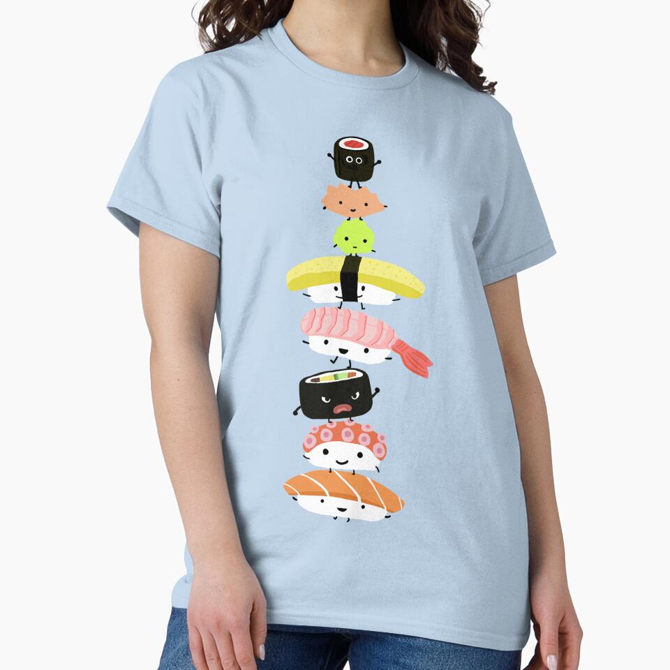 Sushi Stack by Jenn Inashvili T-Shirts, Hoodie, Sweatshirt | BlankRebels.com (Image 2)