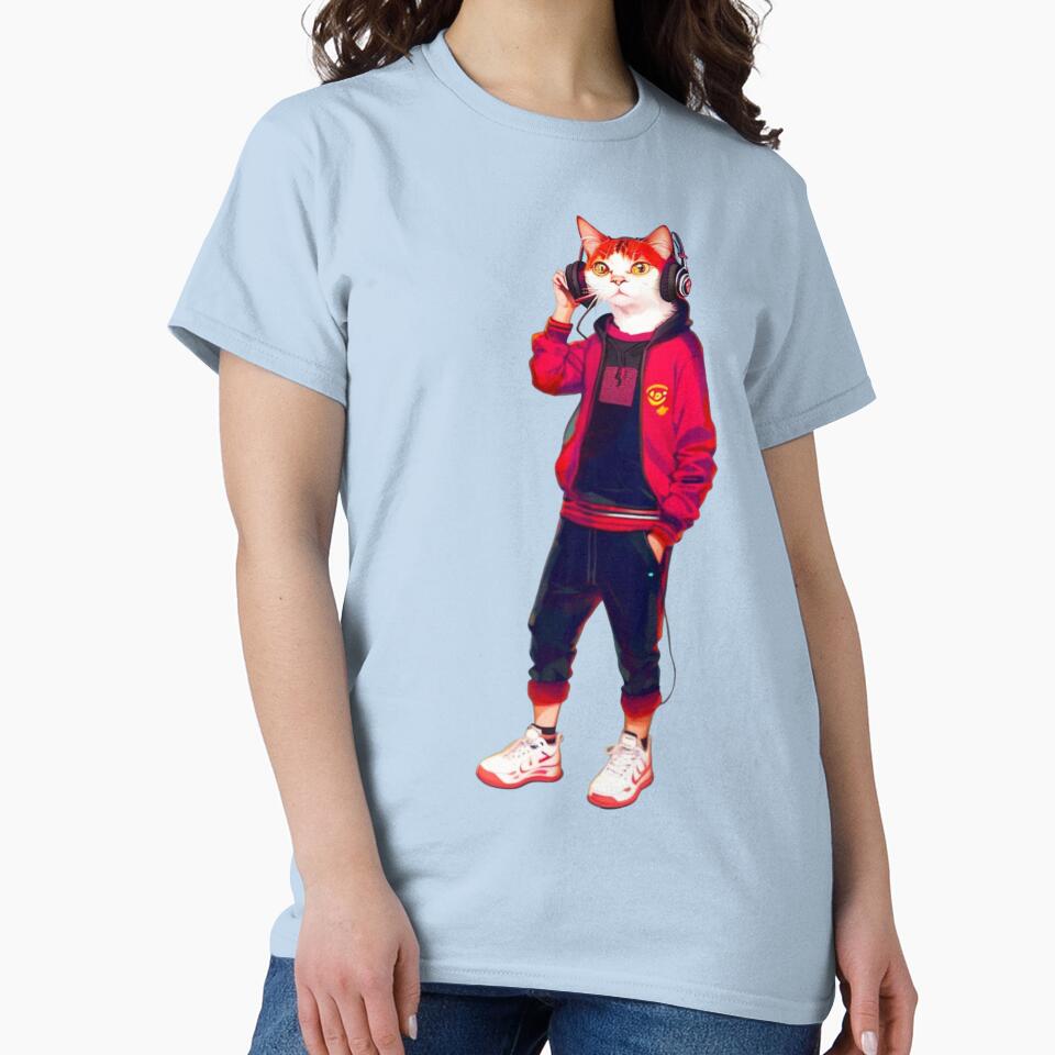 Hipster Cat V51 by HipsterAnimals T-Shirts, Hoodie, Sweatshirt | BlankRebels.com (Image 2)