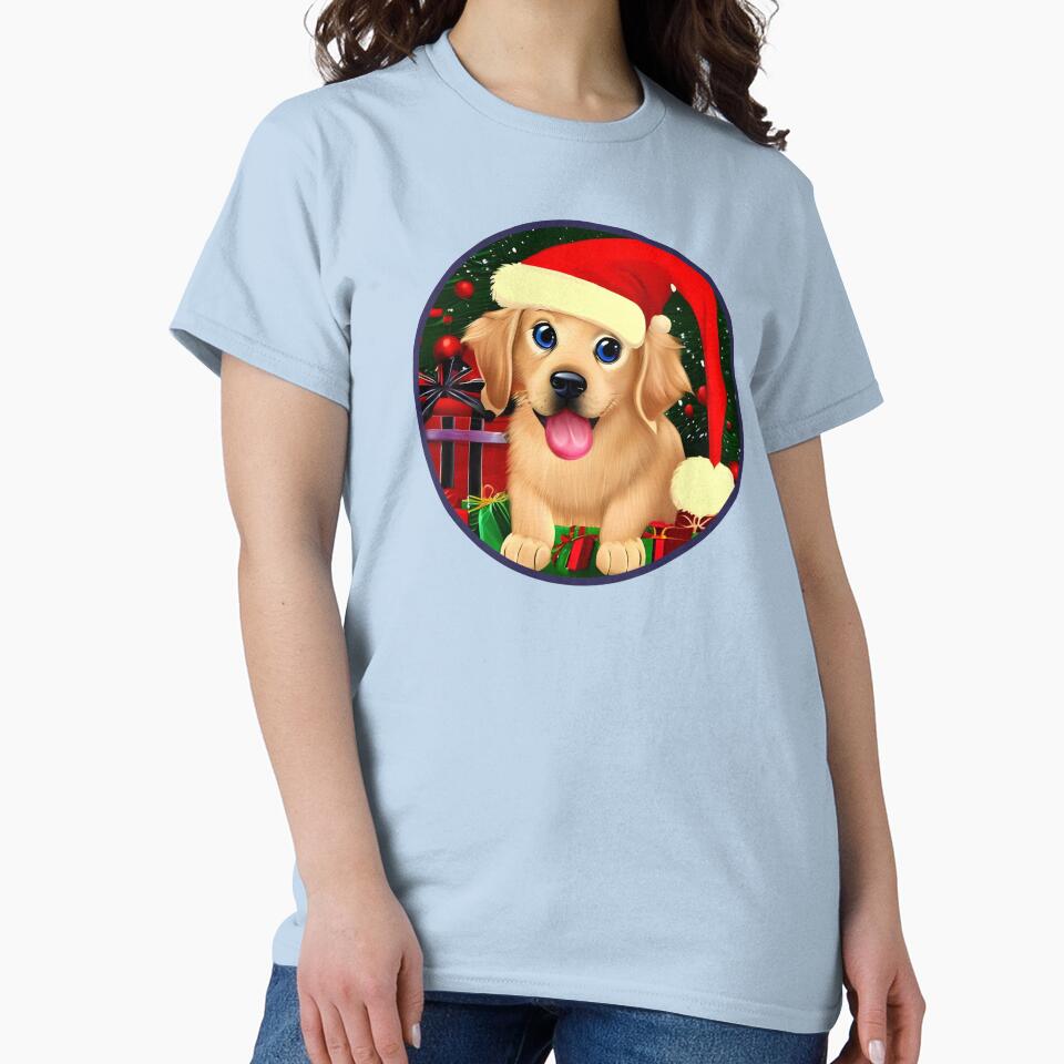 Cute and Adorable Baby Golden Retriever Dog by The Love Quill T-Shirts, Hoodie, Sweatshirt | BlankRebels.com (Image 2)