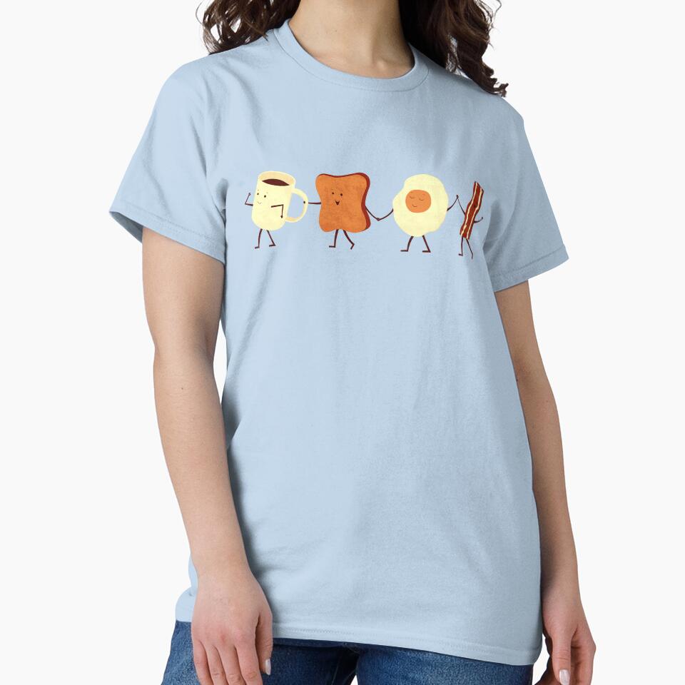 Let's All Go And Have Breakfast by HandsOffMyDinosaur T-Shirts, Hoodie, Sweatshirt | BlankRebels.com (Image 2)