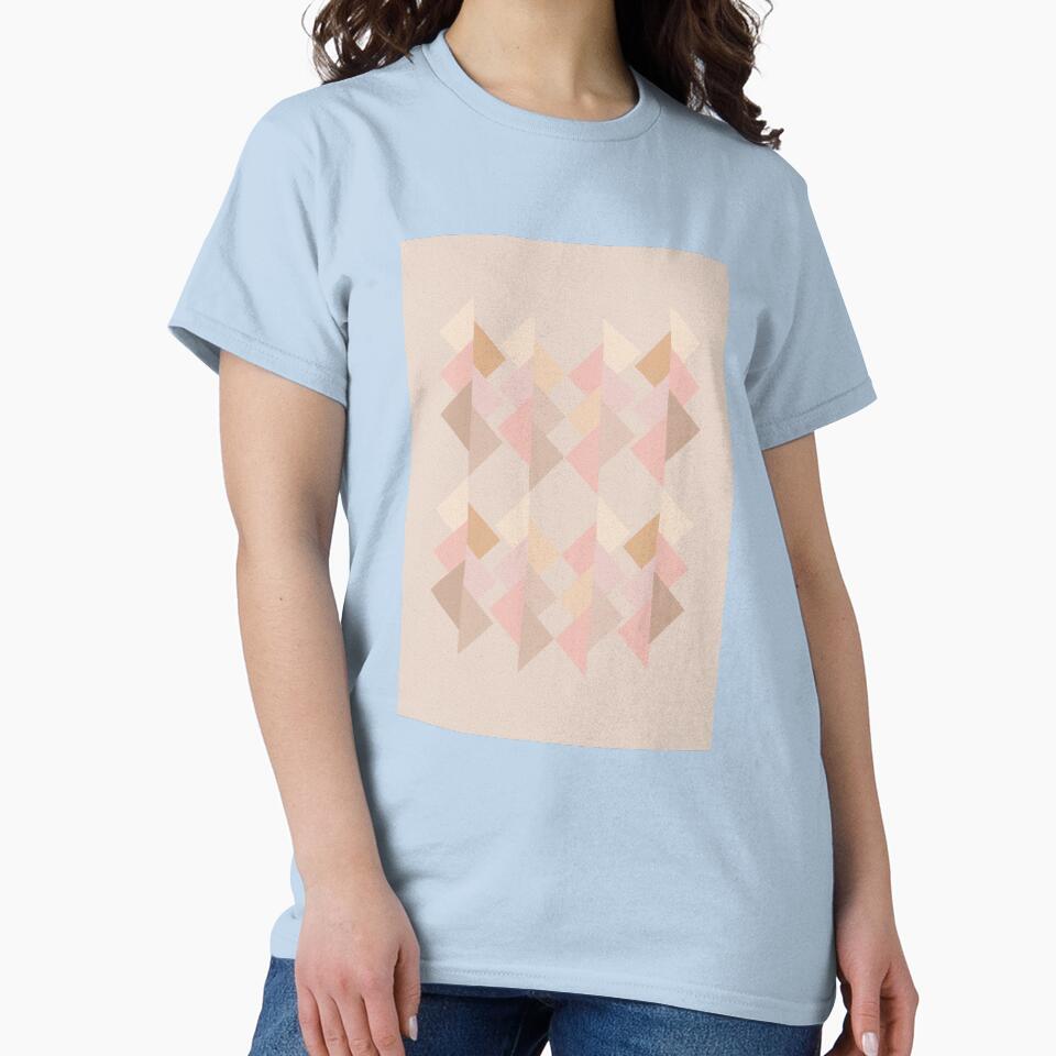 Marshmallow Dance Geometric Design in Soft Pastel Colours by neomadesigns T-Shirts, Hoodie, Sweatshirt (Image 2)
