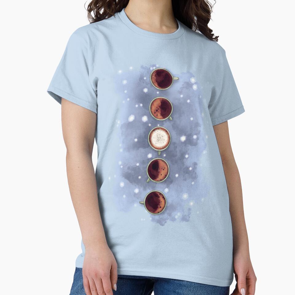 Lunar Coffee by LVBART T-Shirts, Hoodie, Sweatshirt | BlankRebels.com (Image 2)
