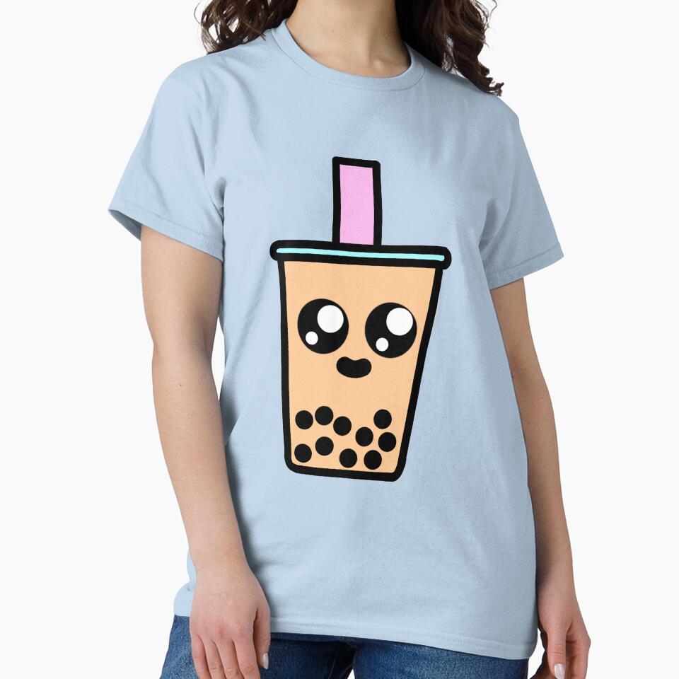Kawaii Bubble Tea Milk Tea by midnightthecat T-Shirts, Hoodie, Sweatshirt | BlankRebels.com (Image 2)