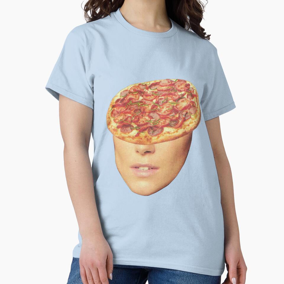 Pizza Face Collage by Pob Hosking T-Shirts, Hoodie, Sweatshirt | BlankRebels.com (Image 2)