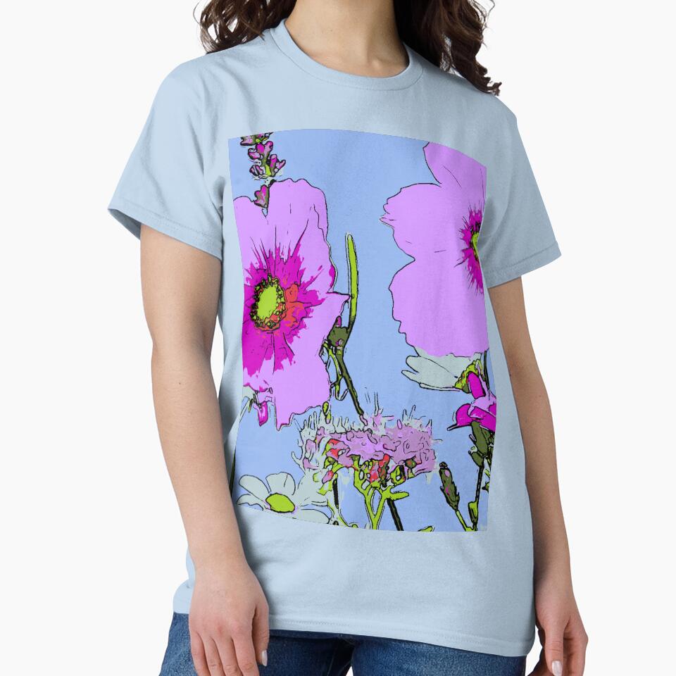 Violets In Spring by Blu Happiness T-Shirts, Hoodie, Sweatshirt | BlankRebels.com (Image 2)