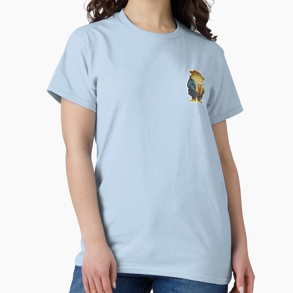 Cool Frog Drinking Matcha – Classy Cozy Illustration by MirAgency T-Shirts, Hoodie, Sweatshirt | BlankRebels.com (Image 2)