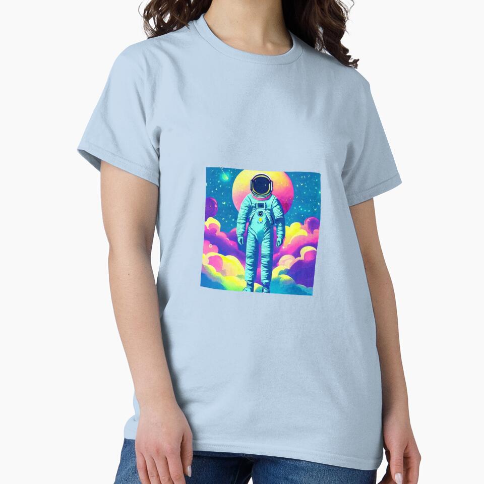 Astronaut Art by KraftCraftyArts T-Shirts, Hoodie, Sweatshirt | BlankRebels.com (Image 2)