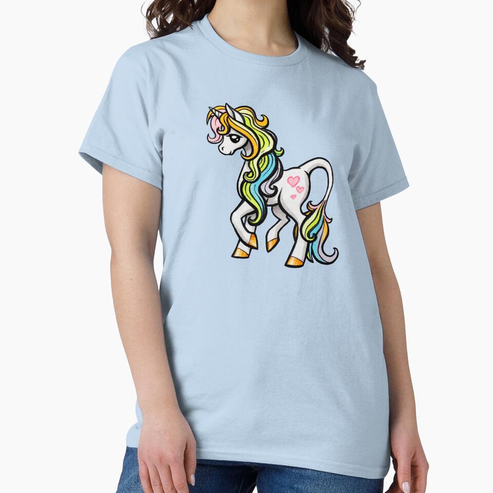 Pastel Rainbow Unicorn by Dragons and Beasties T-Shirts, Hoodie, Sweatshirt | BlankRebels.com (Image 2)