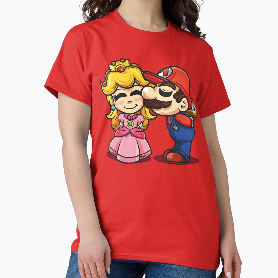 Video Game Couple – Gamer Love Pixel Fantasy Art by GeekMerlin T-Shirts, Hoodie, Sweatshirt | BlankRebels.com (Image 2)