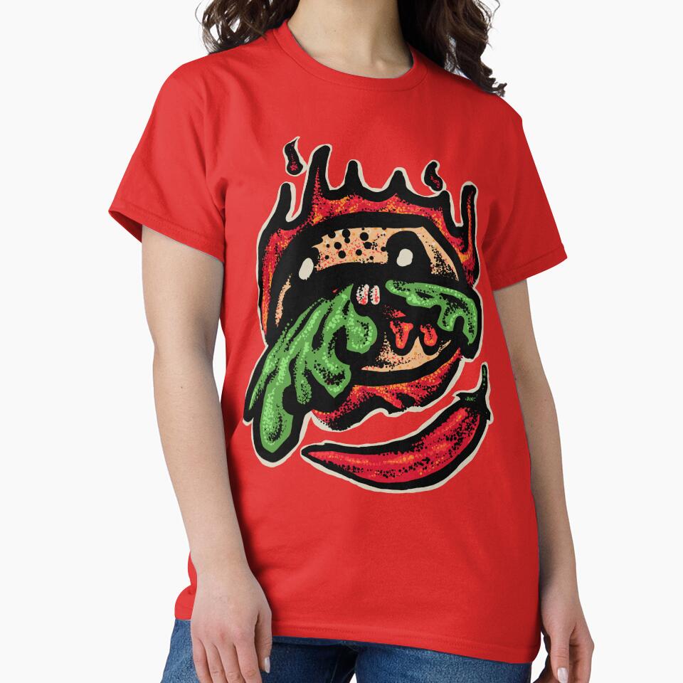 Hot Spicy Burger by barmalisiRTB T-Shirts, Hoodie, Sweatshirt | BlankRebels.com (Image 2)