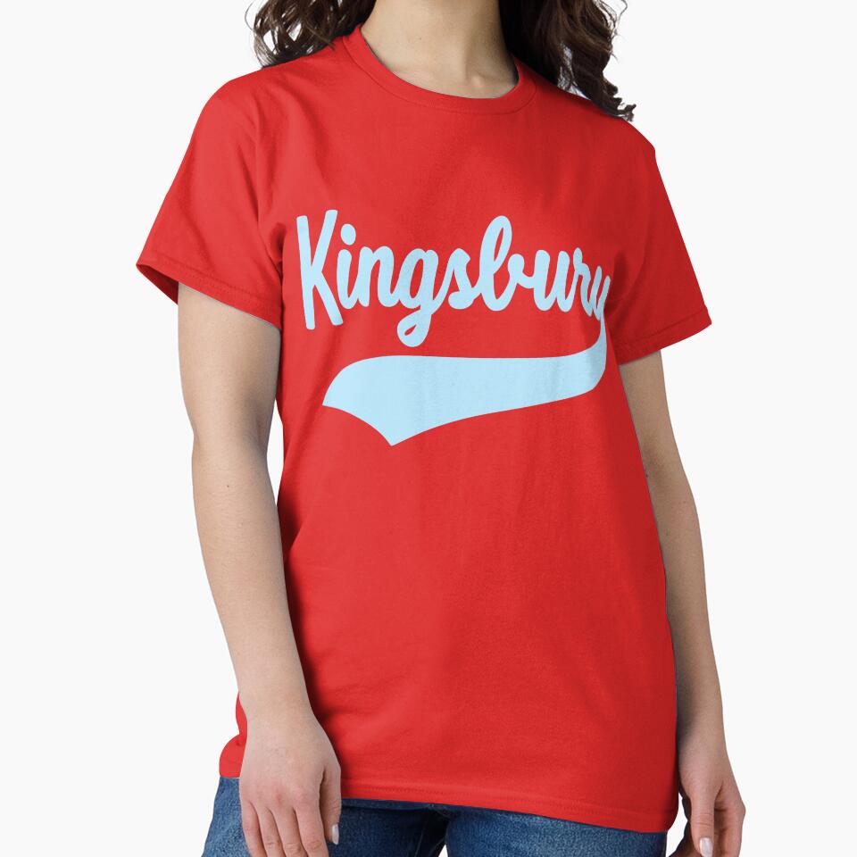 Kingsbury High School Memphis 90's Gym Logo Baby Blue by MemfoBrand T-Shirts, Hoodie, Sweatshirt | BlankRebels.com (Image 2)