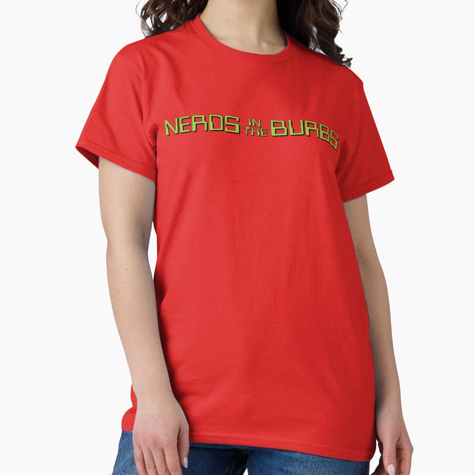 Nerds Burbs Banner Logo T-Shirts, Hoodie, Sweatshirt