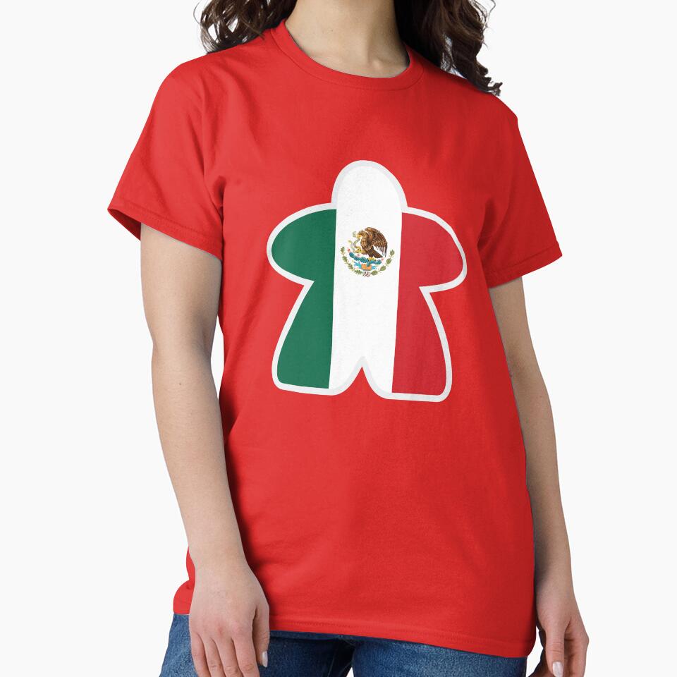 Mexico Meeple by brainthought T-Shirts, Hoodie, Sweatshirt | BlankRebels.com (Image 2)