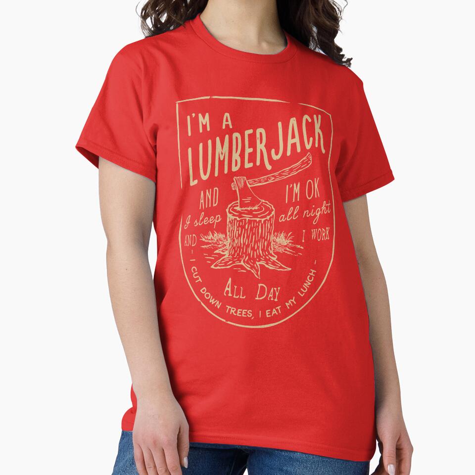 THE LUMBERJACK SONG by pdism T-Shirts, Hoodie, Sweatshirt | BlankRebels.com (Image 2)