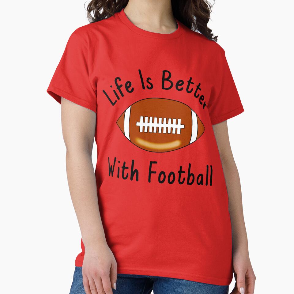 Football Lover Saying by Sartoris Art T-Shirts, Hoodie, Sweatshirt | BlankRebels.com (Image 2)