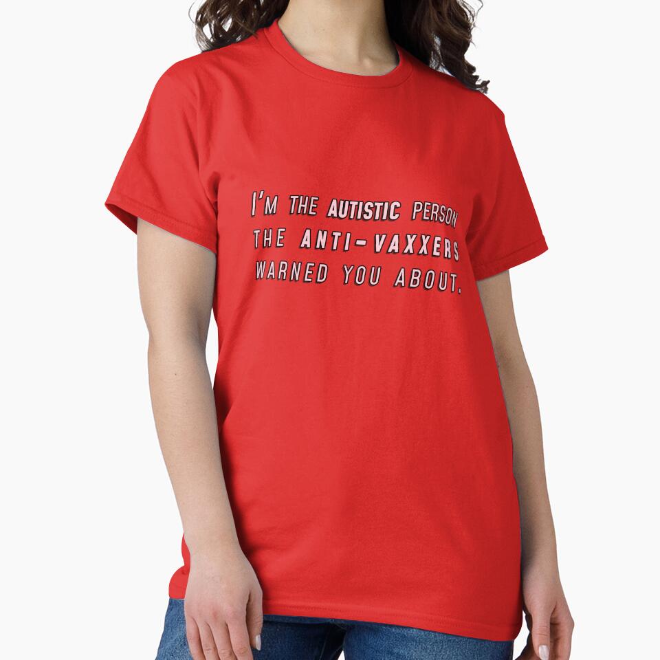 Anti-Vaxxer Warning (No BG) by caktopus T-Shirts, Hoodie, Sweatshirt | BlankRebels.com (Image 2)