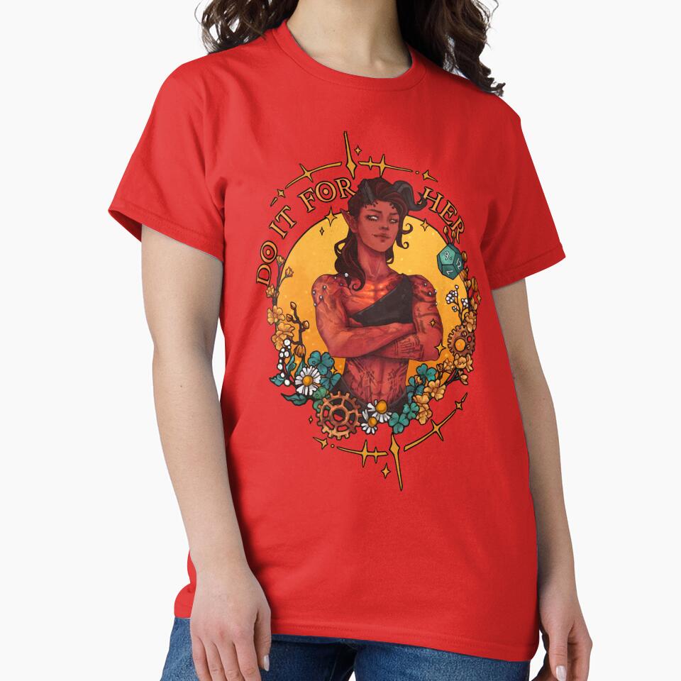 Do It For Her | Karlach by keyvei T-Shirts, Hoodie, Sweatshirt | BlankRebels.com (Image 2)