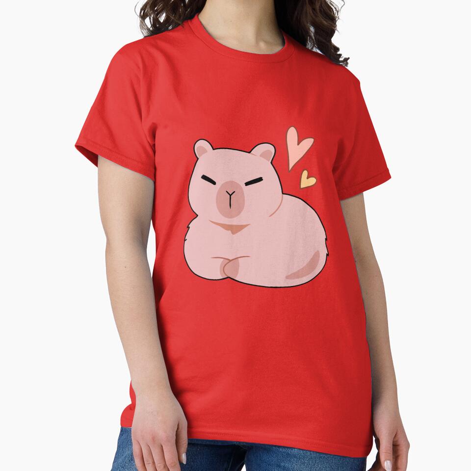 Chill Capybara by DigiWaveVICKI T-Shirts, Hoodie, Sweatshirt | BlankRebels.com (Image 2)